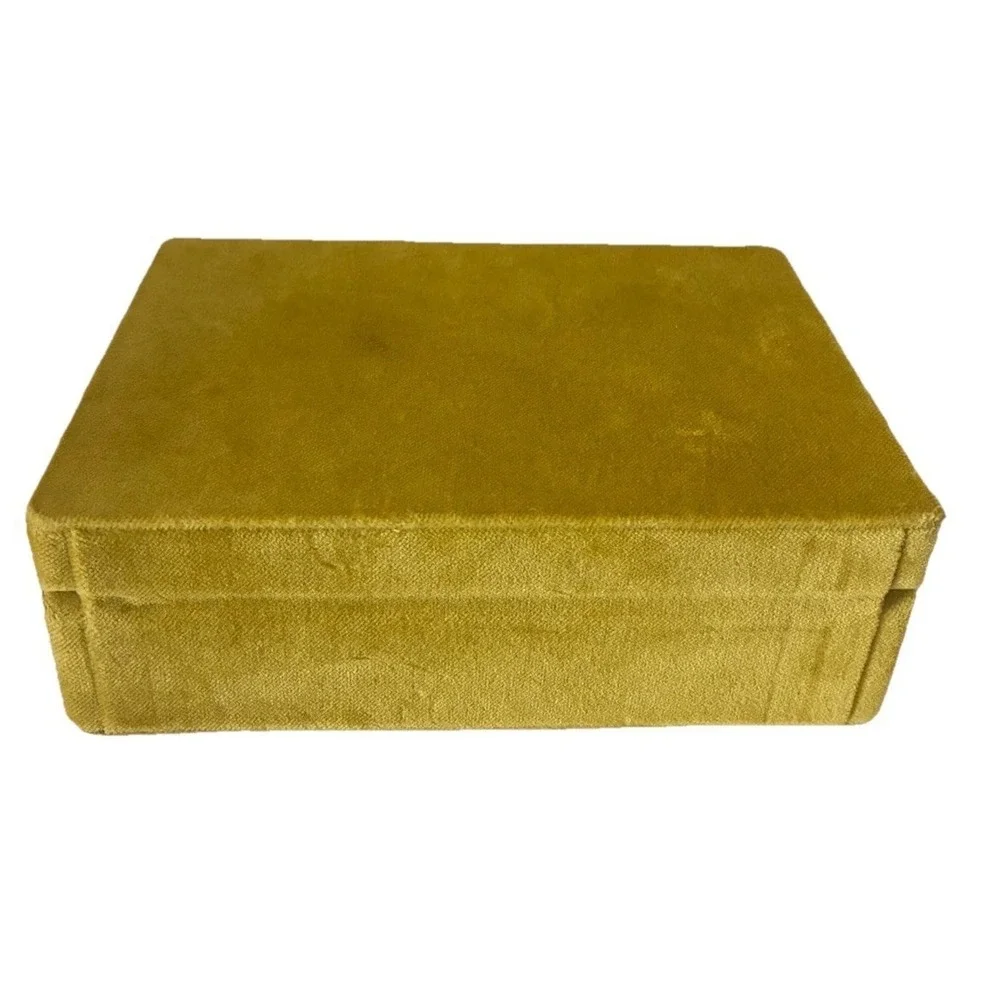 Gucci Box Dust Bag Chartreuse For Exchangeable Top Rim Glasses Jewelry 7.5x5x3